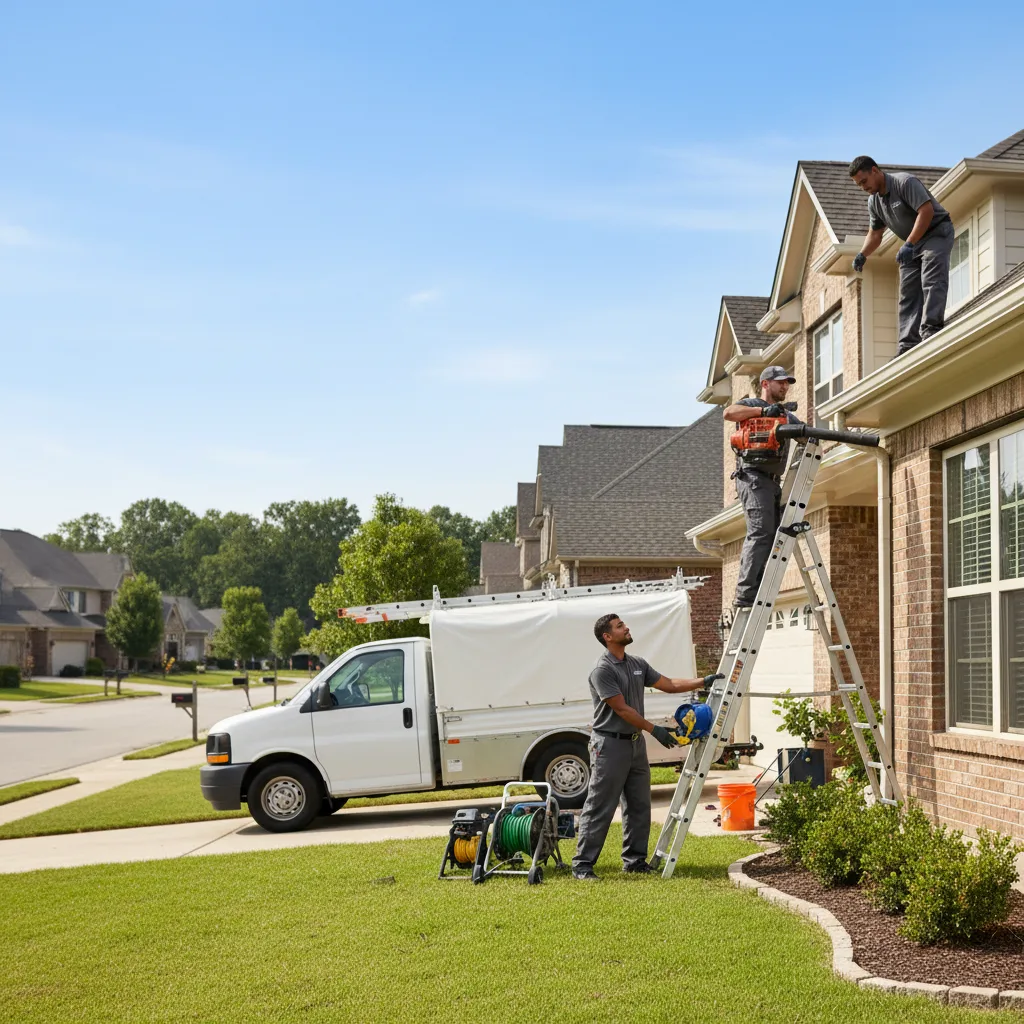 Home Gutter Service in Notrees, TX near me